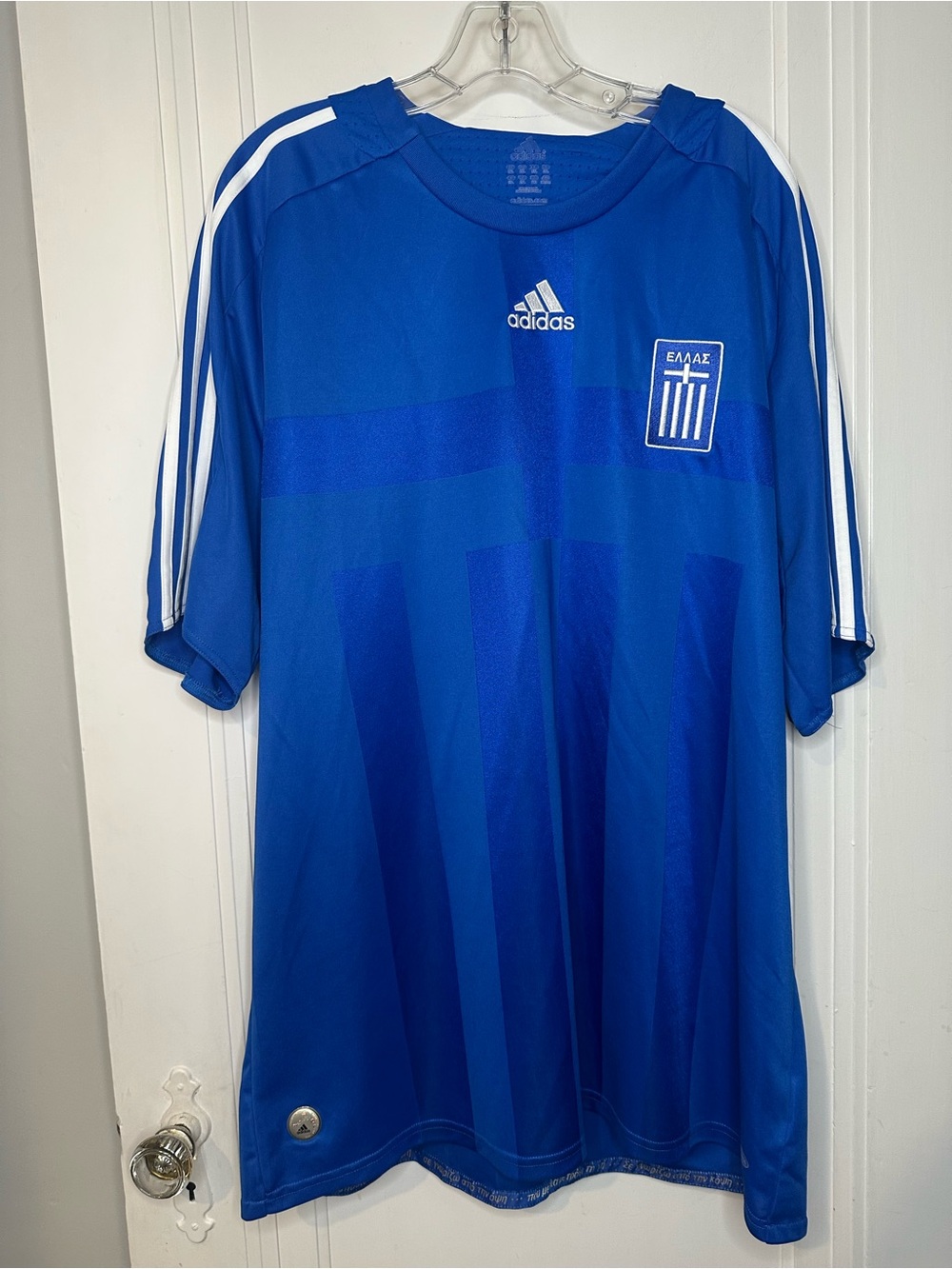 Greece Away football shirt ‘08 Soccer Adidas Jersey Trikot National Size 2XL